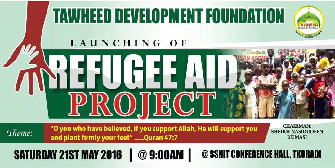 Launch of Refugee Aid Project